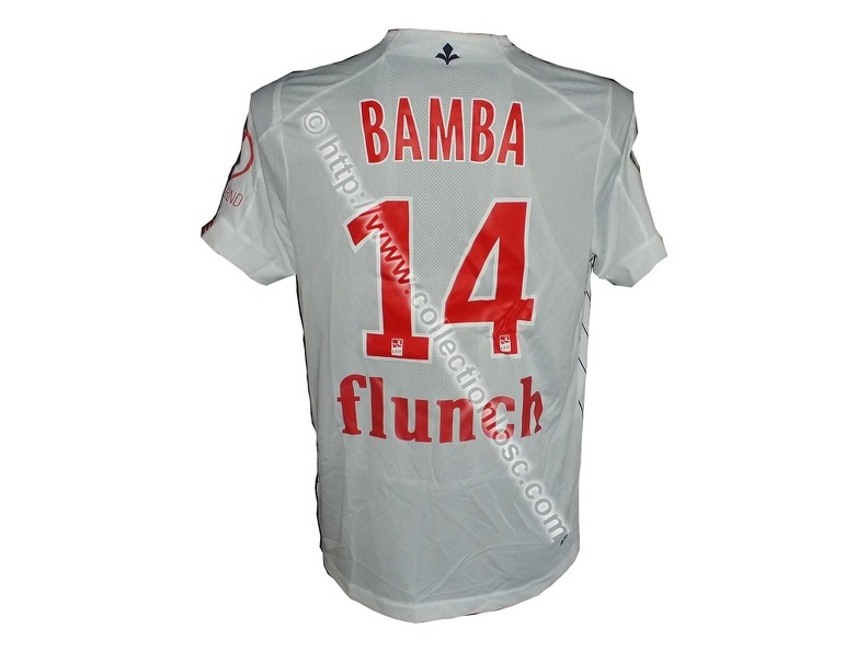 Maillot du LOSC porté par Jonathan BAMBA durant la saison de L1 2019/2020