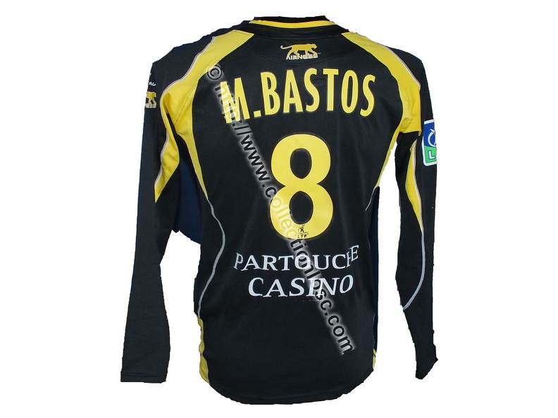 Maillot du LOSC porté par Michel BASTOS durant la saison de L1 2007/2008