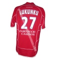 Maillot du LOSC porté par Ali LUKUNKU en L1 saison 2003/2004