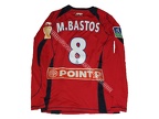 Maillot du LOSC porté par Michel BASTOS en Coupe de la Ligue édition 2006/2007