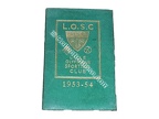 Carnet abonné foot LILLE LOSC 1953/1954