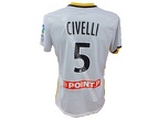 Maillot du LOSC porté par Renato CIVELLI en Coupe de la Ligue édition 2015/2016