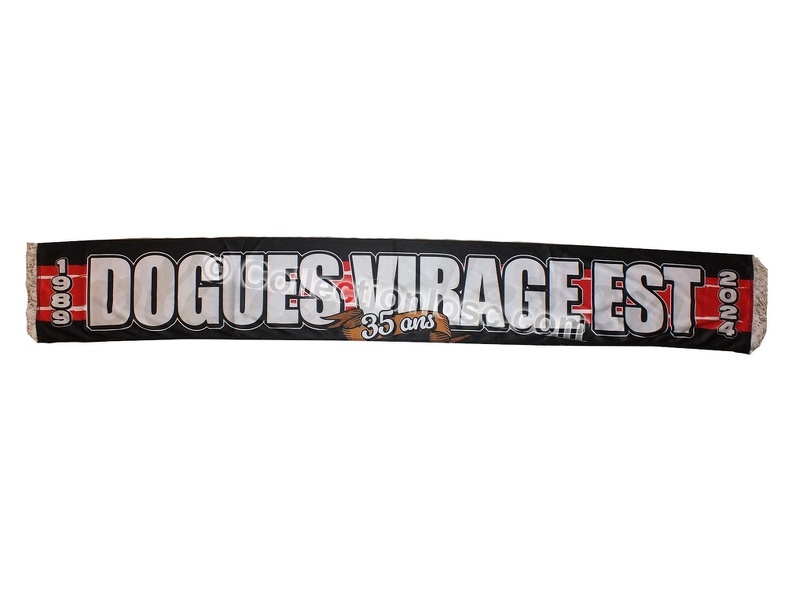 Echarpe LILLE LOSC ULTRAS DVE 35 ans