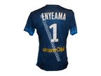Maillot porté foot gardien LILLE LOSC ENYEAMA 2015/2016