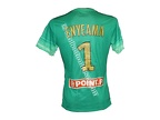 Maillot porté foot gardien LILLE LOSC ENYEAMA finale coupe de la ligue 2015/2016