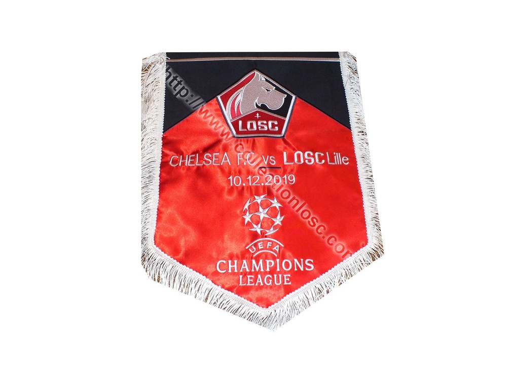 Fanion foot CHELSEA-LOSC Champions League 2019/2020