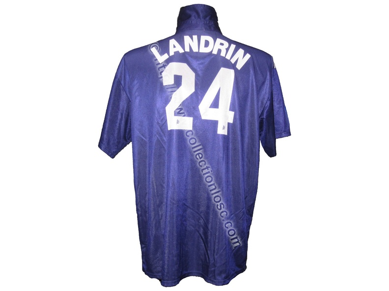 Maillot du LOSC porté par Christophe LANDRIN en D2 saison 1998/1999