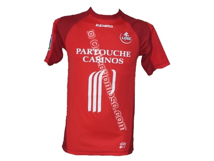 Maillot du LOSC porté par Jean II MAKOUN en championnat saison 2004/2005