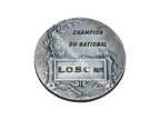 Medaille ancienne vintage foot LILLE LOSC Champion National 1970/1971