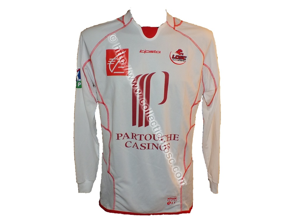 Maillot du LOSC porté par Hector TAPIA durant la saison de D1 2003/2004